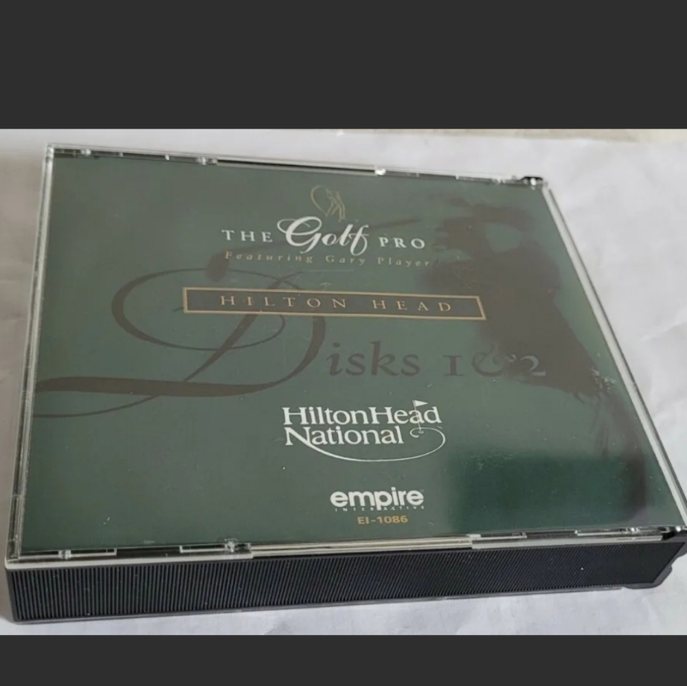 The Golf Pro ~ Featuring Gary Player PC Game 1997 St Mellion/Hilton Head